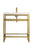James Martin Boston 31.5" Single Console Vanity With Storage and Top