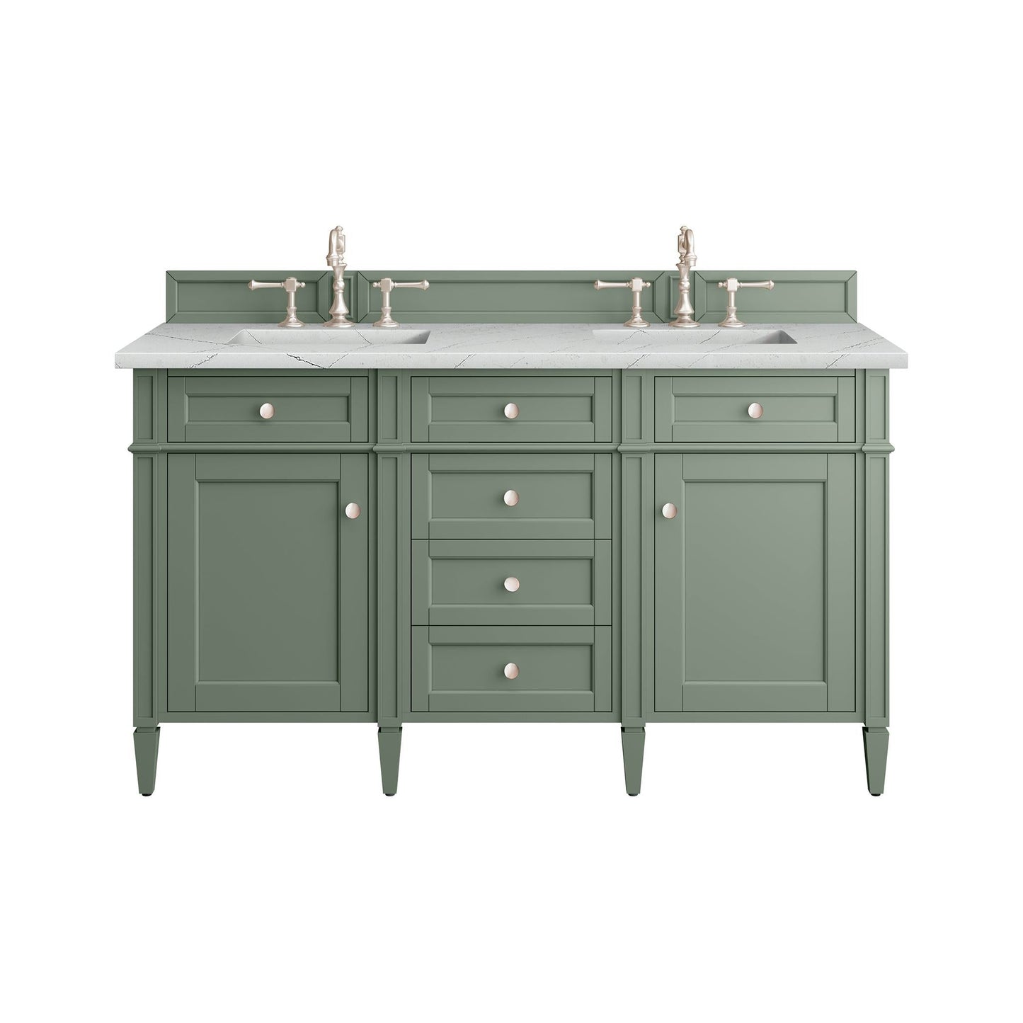 James Martin Brittany 60" Double Vanity Cabinet