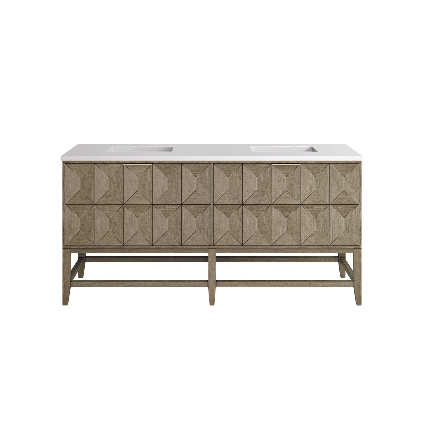 James Martin D100-V72 Emmeline 72" Double Vanity Cabinet