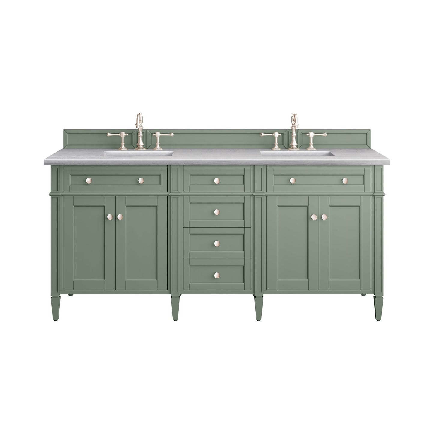James Martin Brittany 72" Double Vanity Cabinet