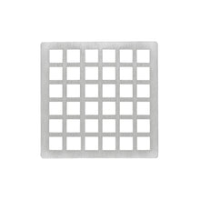 Load image into Gallery viewer, Infinity Drain QS 4 4” Strainer - Squares Pattern for Q 4, QD 4, QDB 4