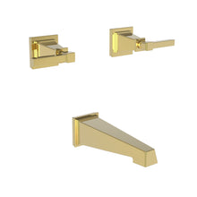 Load image into Gallery viewer, Newport Brass 3-3145 Malvina Wall Mount Tub Faucet