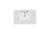 James Martin 050-S36-SNK 36" Single Top, 3 CM with Sink
