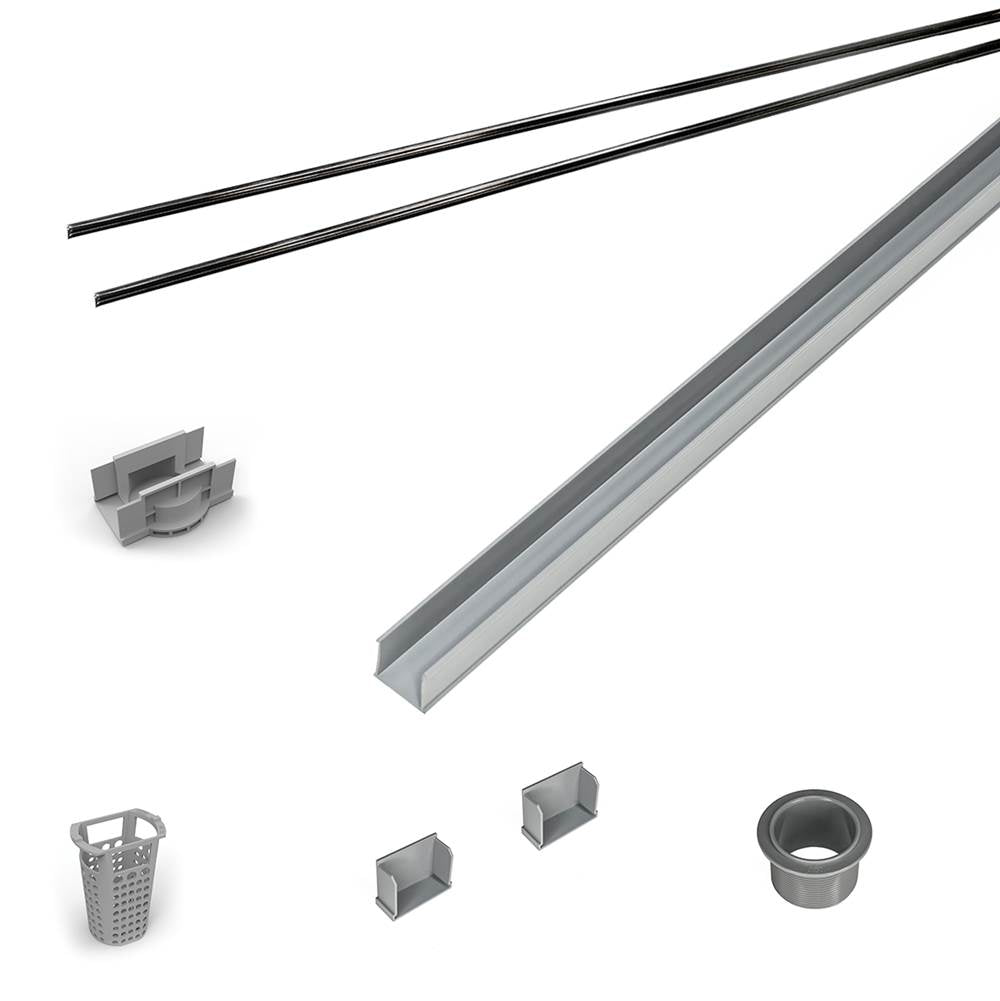 Infinity Drain RG 3872 72" PVC Component Only Kit for S-AG 38 and S-DG 38 series. - Parent