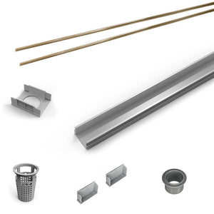 Infinity Drain RG-L 6536 36" PVC Component Only Kit for S-LAG 65, S-LT 65, and S-LTIF 65 series.