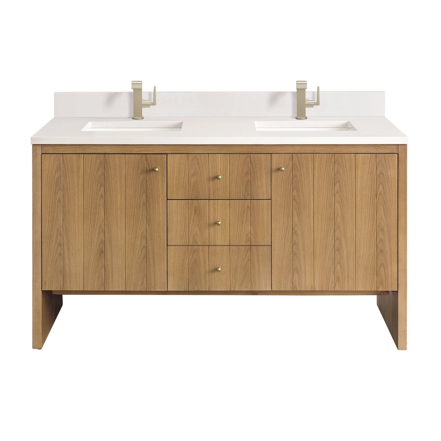 James Martin 435-V60D Hudson 60" Double Vanity Cabinet