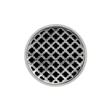 Load image into Gallery viewer, Infinity Drain RMDB 5-P 5” x 5” RMD 5 - Strainer - Moor Pattern &amp; 2&quot; Throat w/PVC Bonded Flange 2”, 3”, &amp; 4” Outlet