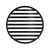 Infinity Drain RNS 5 5? Strainer - Lines Pattern for RN 5, RND 5, RNDB 5 - Parent