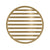 Infinity Drain RNS 5 5” Strainer - Lines Pattern for RN 5, RND 5, RNDB 5