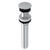 Rohl 5445 Lavatory Push Drain Without Overflow