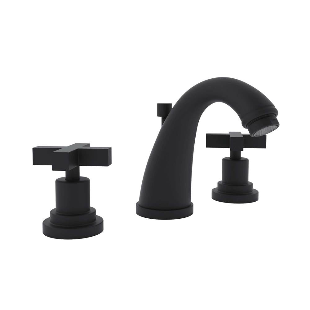 Rohl A1208XM-2 Lombardia Widespread Lavatory Faucet With C-Spout