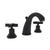 Rohl A1208XM-2 Lombardia Widespread Lavatory Faucet With C-Spout