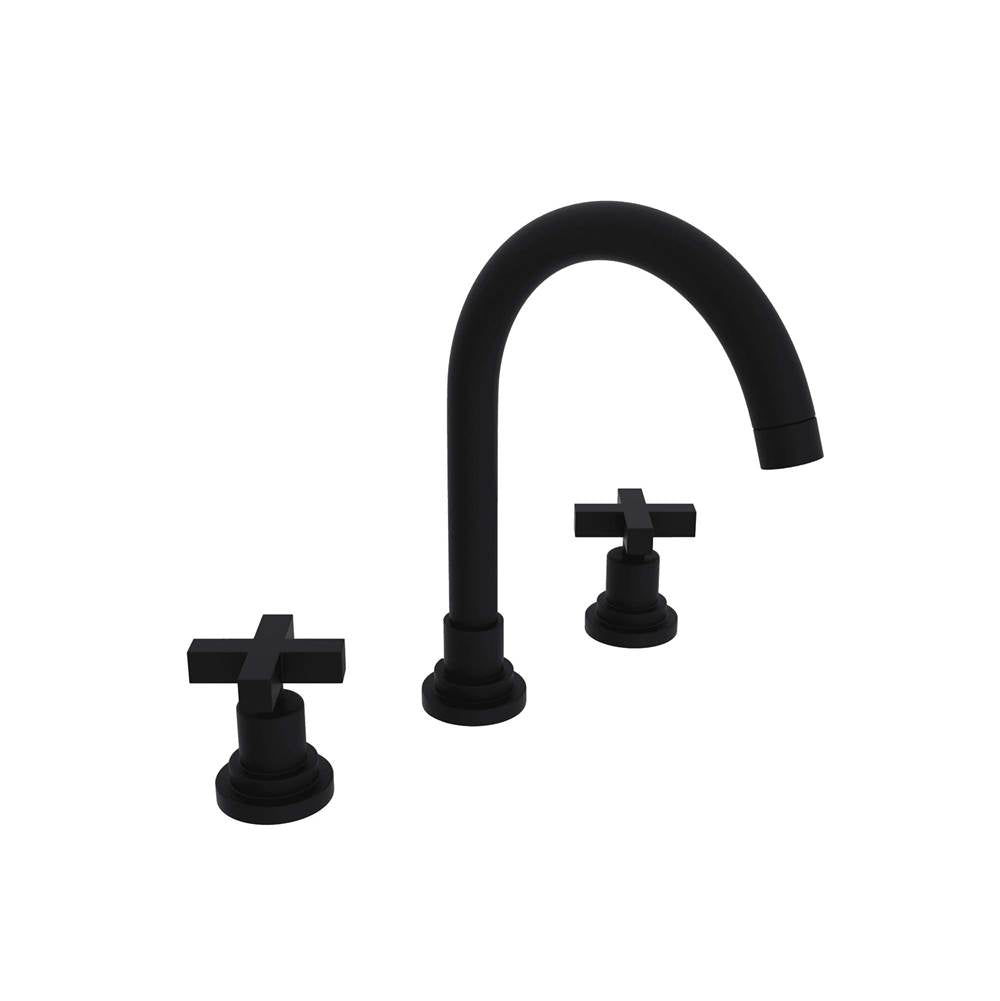 Rohl A2208XM-2 Lombardia Widespread Lavatory Faucet With C-Spout