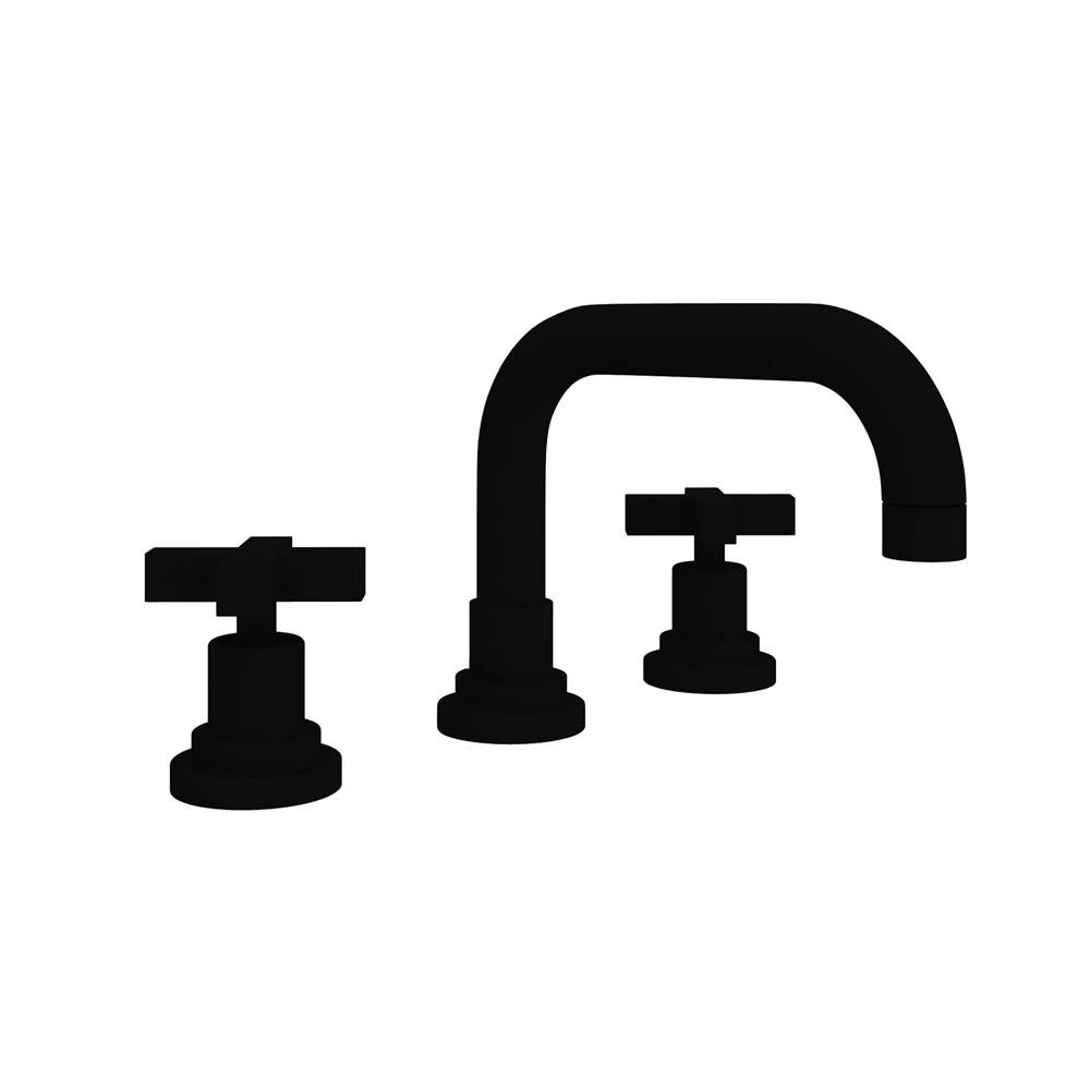 Rohl A2218XM-2 Lombardia Widespread Lavatory Faucet With U-Spout