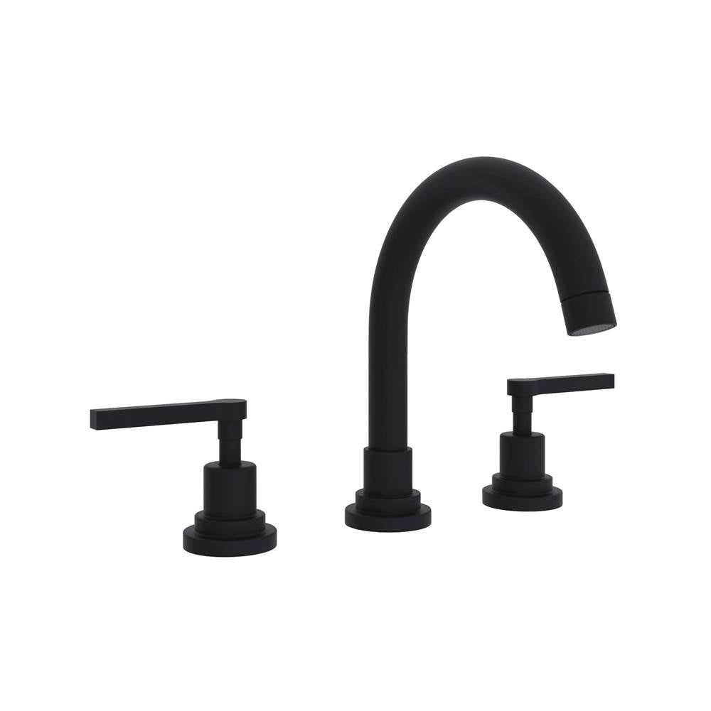 Rohl A2228LM-2 Lombardia Widespread Lavatory Faucet With C-Spout