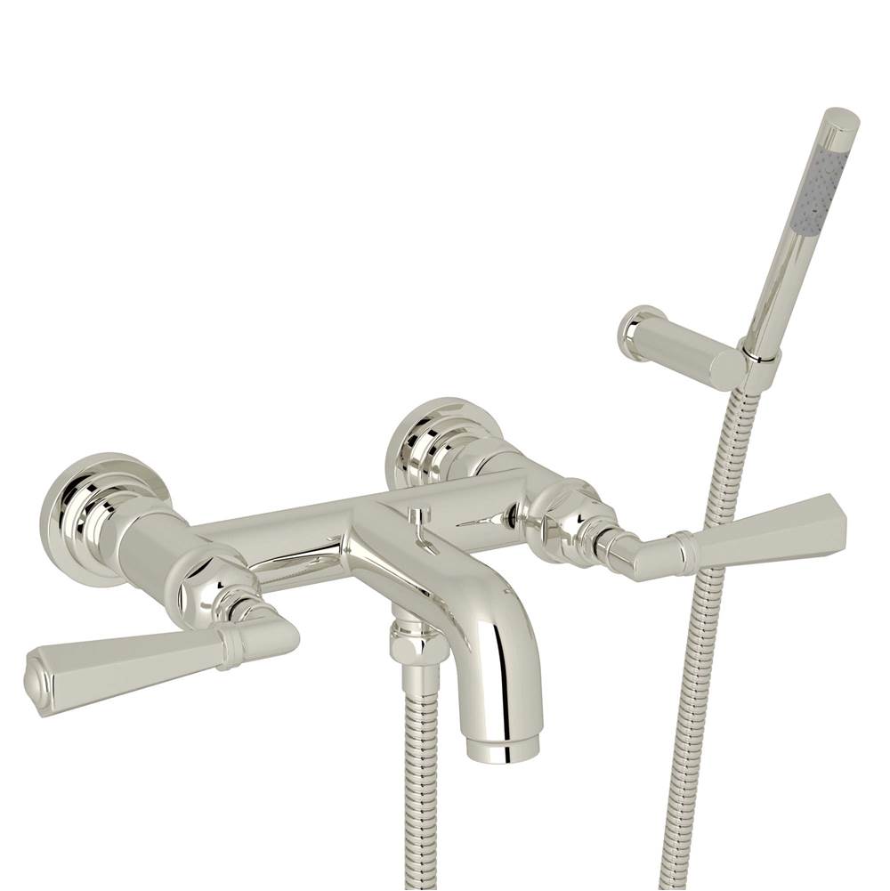 Rohl A2302LM San Giovanni Exposed Wall Mount Tub Filler
