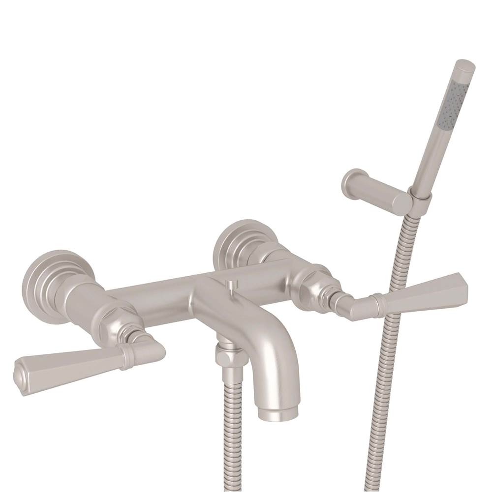Rohl A2302LM San Giovanni Exposed Wall Mount Tub Filler