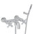 Rohl A2302XM San Giovanni Exposed Wall Mount Tub Filler - Parent