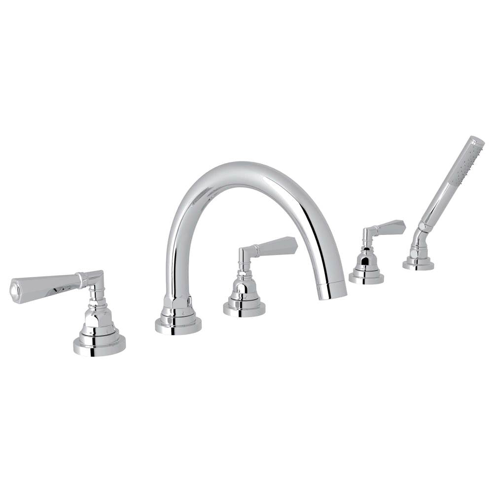 Rohl A2314LM San Giovanni 5-Hole Deck Mount Tub Filler - Parent