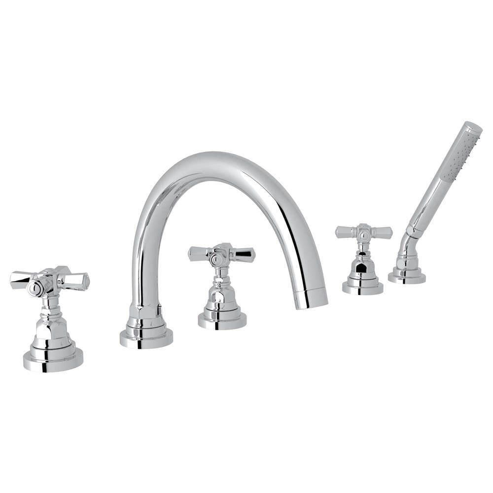 Rohl A2314XM San Giovanni 5-Hole Deck Mount Tub Filler - Parent