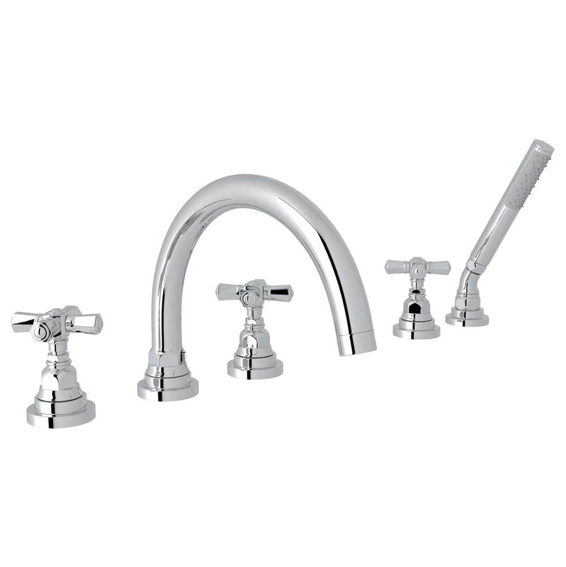 Rohl A2314XM San Giovanni 5-Hole Deck Mount Tub Filler - Parent