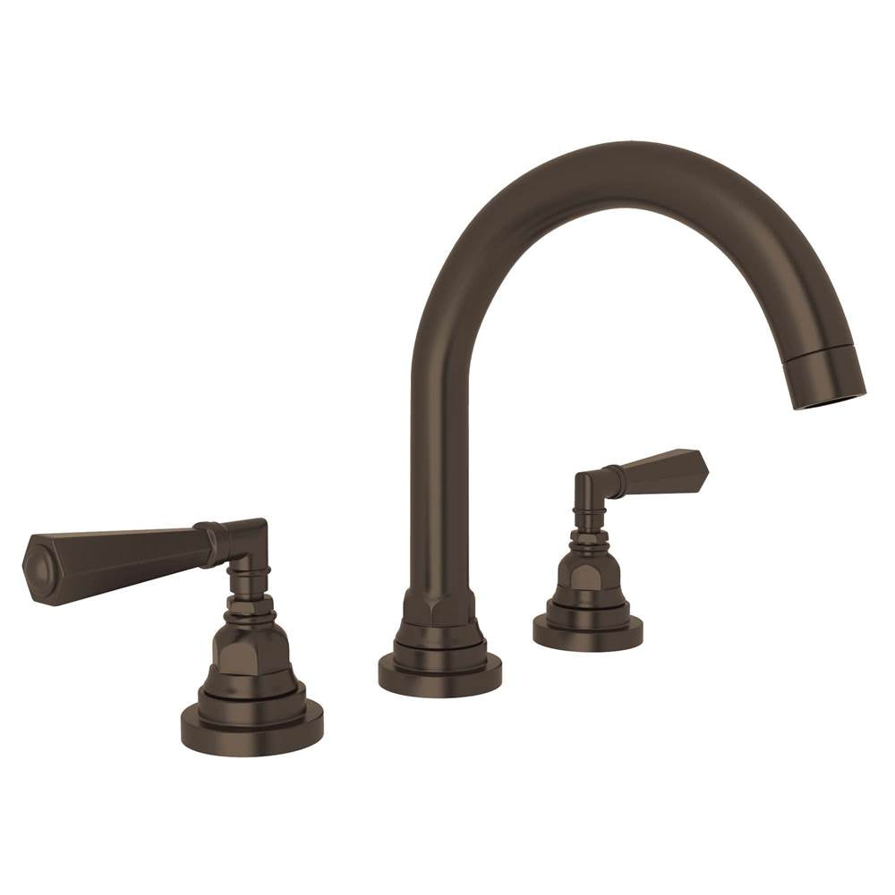 Rohl A2328LM-2 San Giovanni Widespread Lavatory Faucet With C-Spout