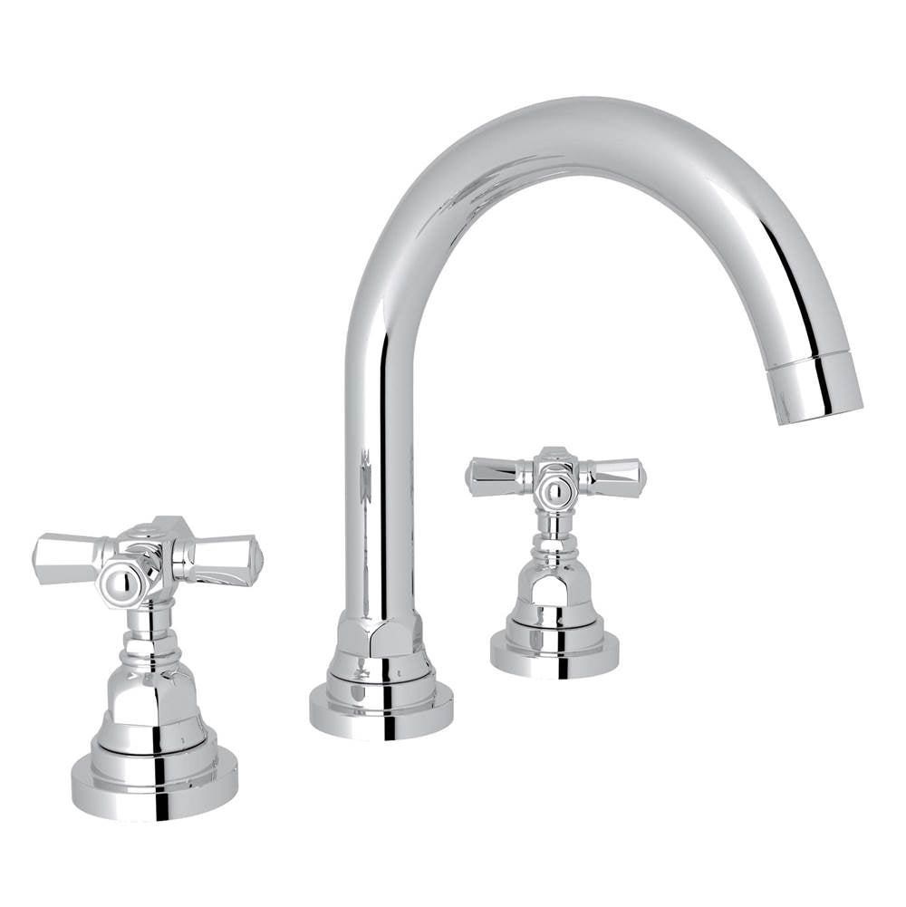 Rohl A2328XM-2 San Giovanni Widespread Lavatory Faucet With C-Spout - Parent