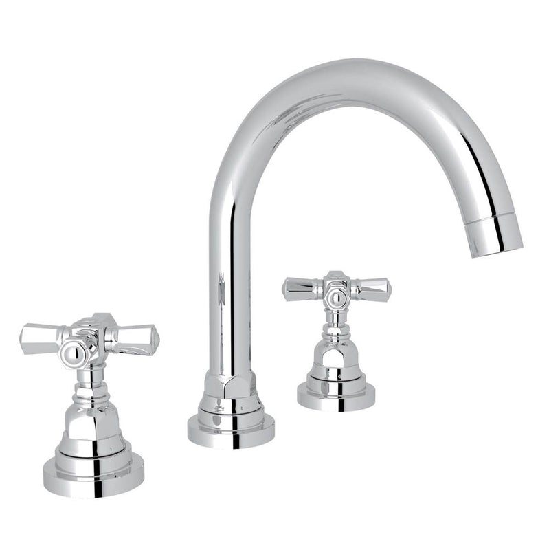 Rohl A2328XM-2 San Giovanni Widespread Lavatory Faucet With C-Spout - Parent