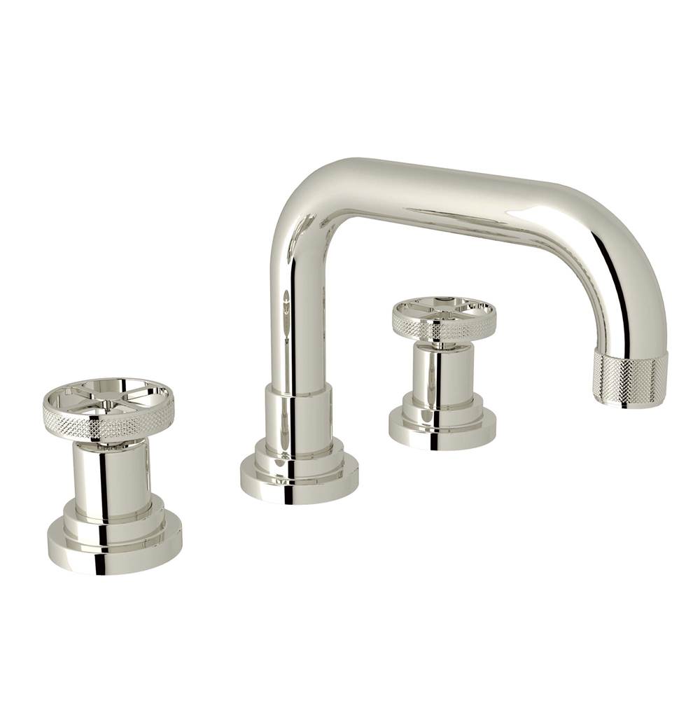 Rohl A3318IW-2 Campo Widespread Lavatory Faucet With U-Spout
