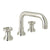 Rohl A3318IW-2 Campo Widespread Lavatory Faucet With U-Spout