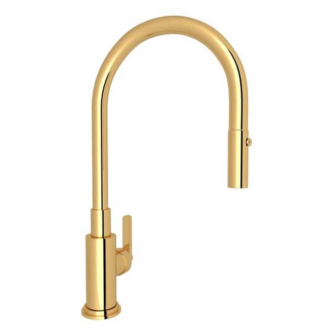Rohl A3430LM-2 Lombardia Pull-Down Kitchen Faucet