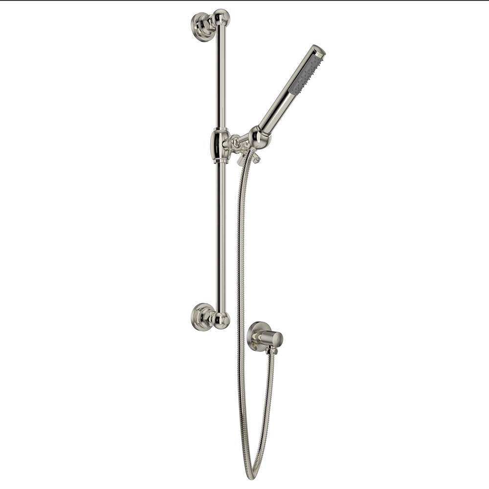 Rohl AKIT8073XM Handshower Set With 21" Slide Bar and Single Function Handshower
