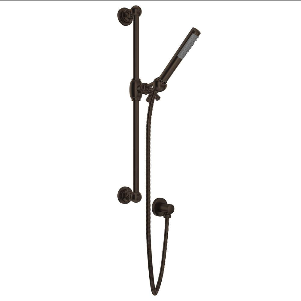 Rohl AKIT8073XM Handshower Set With 21" Slide Bar and Single Function Handshower
