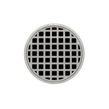 Load image into Gallery viewer, Infinity Drain RQ 5 5” Strainer - Squares Pattern &amp; 2&quot; Throat for RQ 5, RQD 5, RQDB 5
