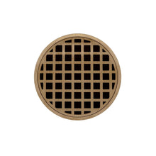 Load image into Gallery viewer, Infinity Drain RQD 5-2P 5” x 5” RQD 5 - Strainer - Squares Pattern &amp; 2&quot; Throat w/PVC Drain Body 2” Outlet
