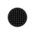 Infinity Drain RQD 5-3I 5? x 5? RQD 5 - Strainer - Squares Pattern & 4" Throat w/Cast Iron Drain Body 3? Outlet - Parent