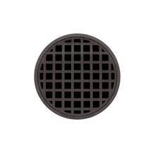 Load image into Gallery viewer, Infinity Drain RQD 5-3P 5” x 5” RQD 5 - Strainer - Squares Pattern &amp; 4&quot; Throat w/PVC Drain Body 3” Outlet