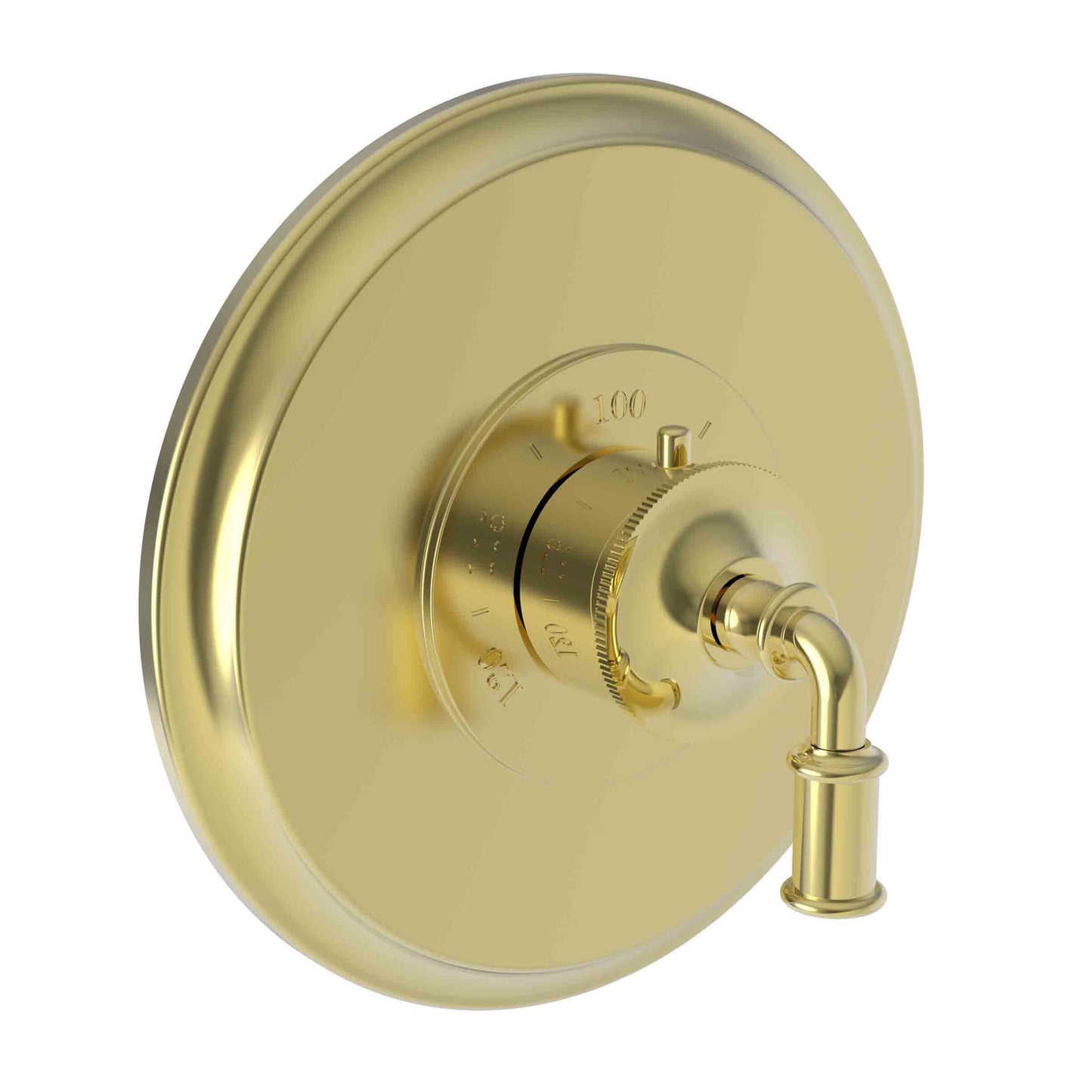 Newport Brass 3-2944TR Taft 3/4" Round Thermostatic Trim Plate With Handle - Parent
