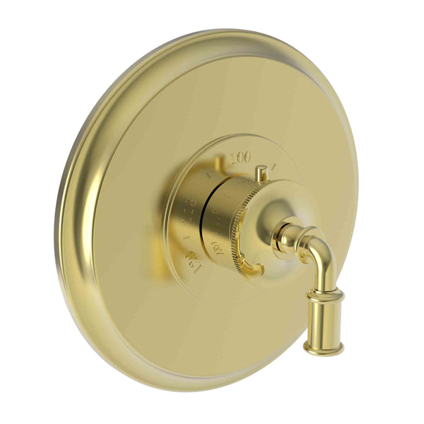 Newport Brass 3-2944TR Taft 3/4" Round Thermostatic Trim Plate With Handle
