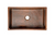 Premier 30" Copper Kitchen Dual Mount Single Basin Sink KSDB30199