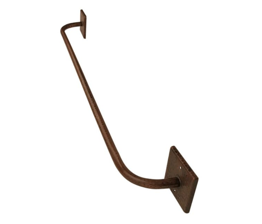 Premier Copper 30" Hand Hammered Copper Towel Bar