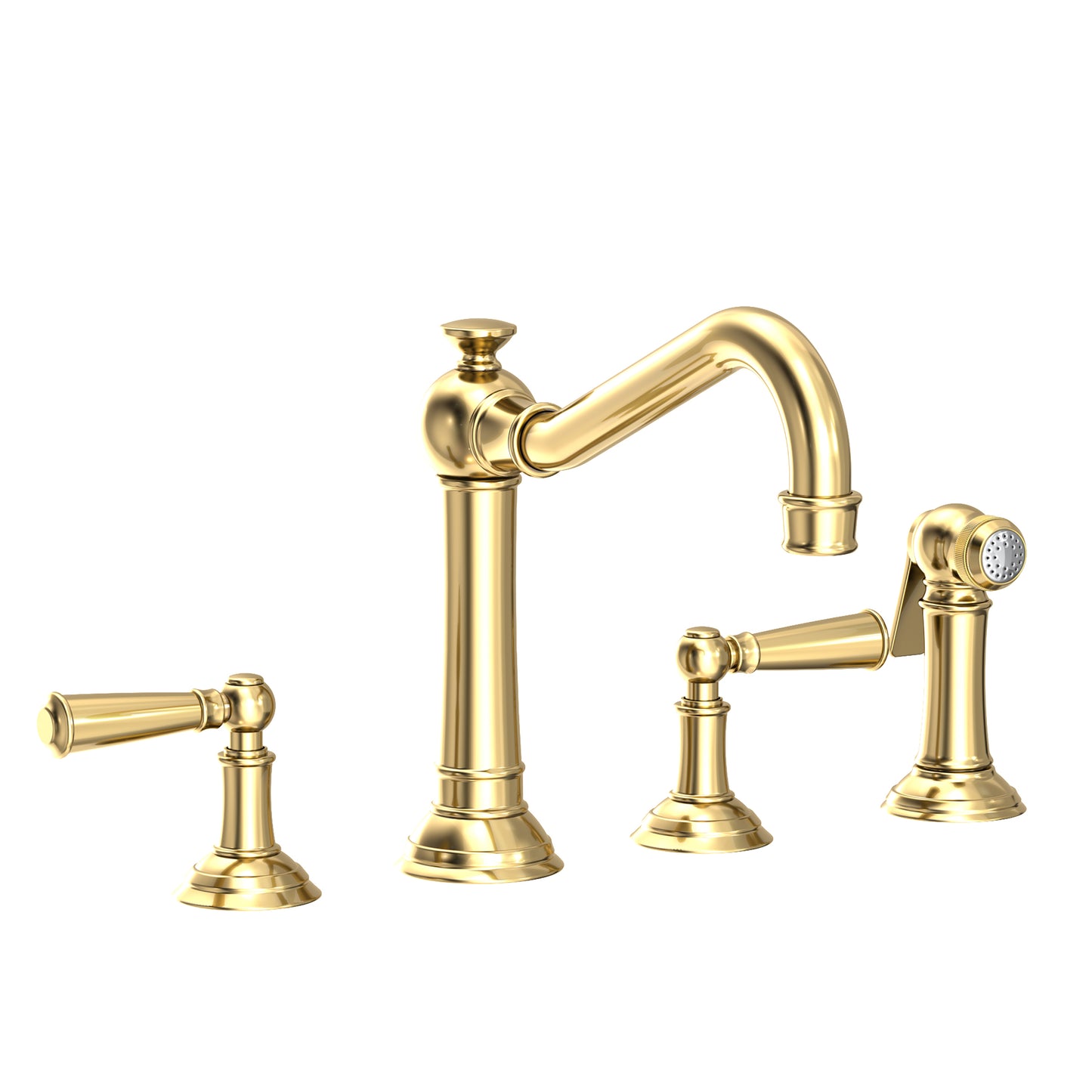 Newport Brass 2470-5433 Jacobean Kitchen Faucet with Side Spray - Parent