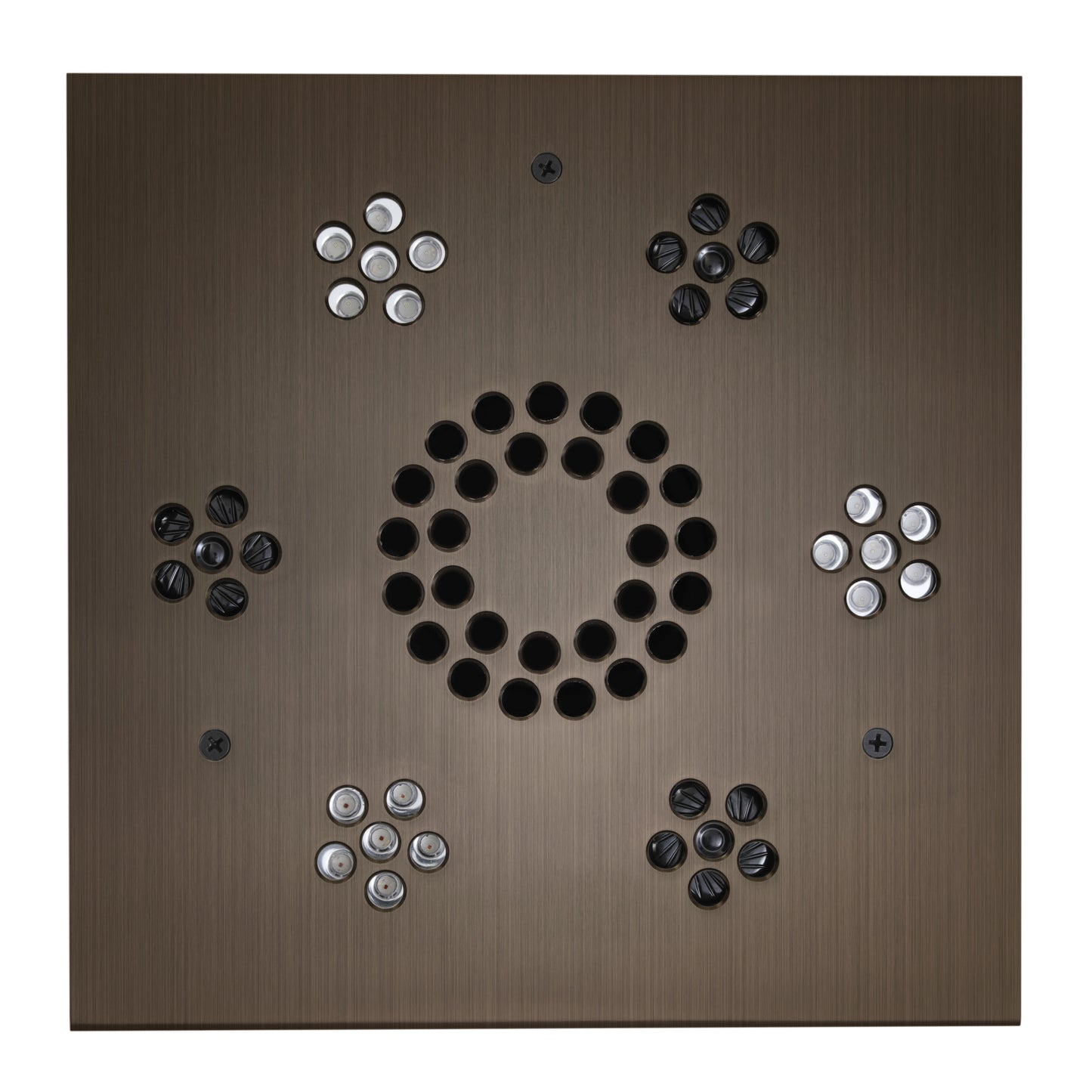 Thermasol SLSM - Serenity Light and Music System Modern - Polished Chrome