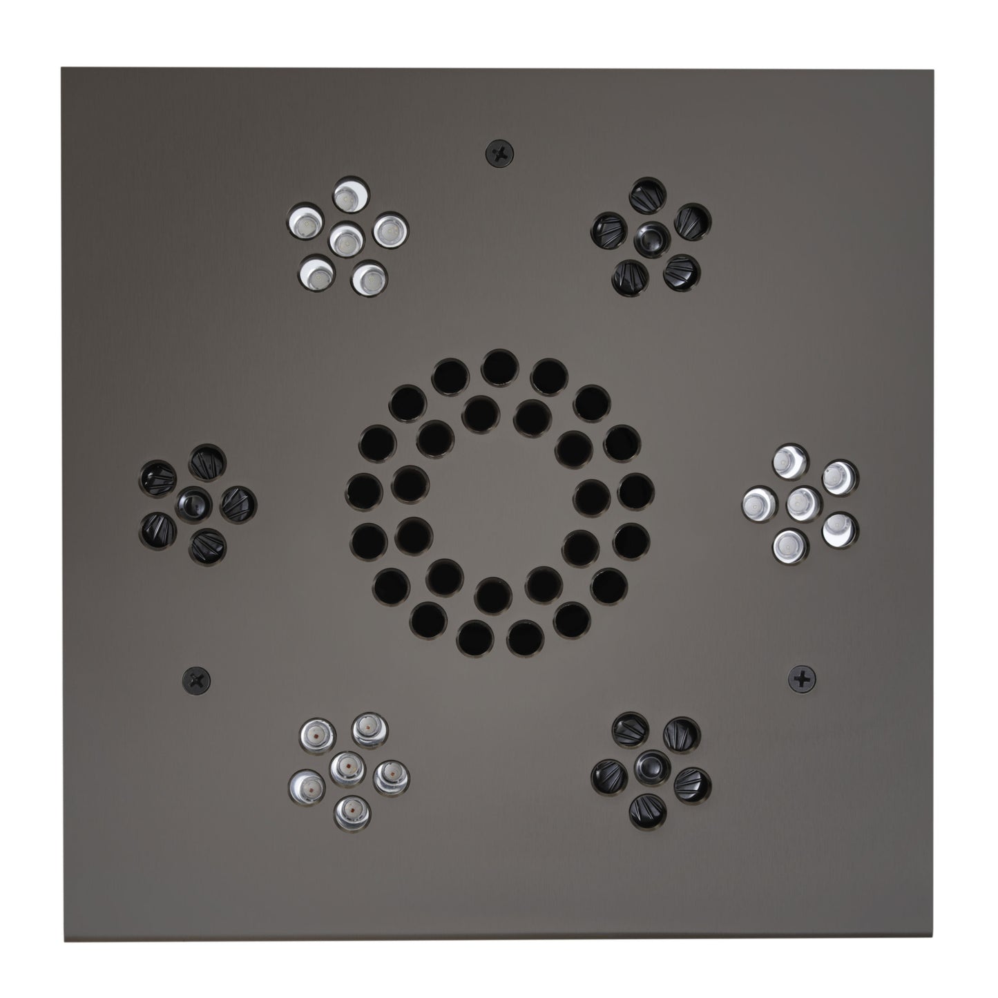 Thermasol SLSM - Serenity Light and Music System Modern - Polished Chrome