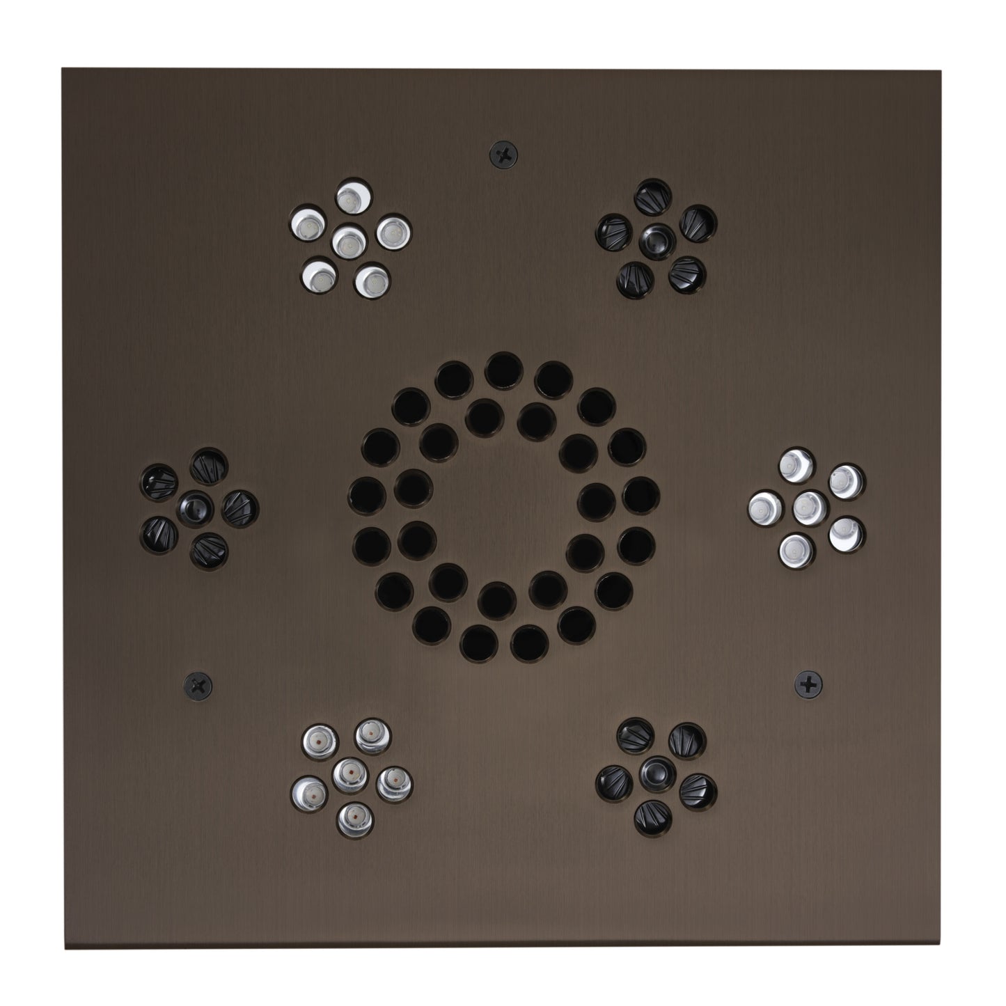 Thermasol SLSM - Serenity Light and Music System Modern - Polished Chrome