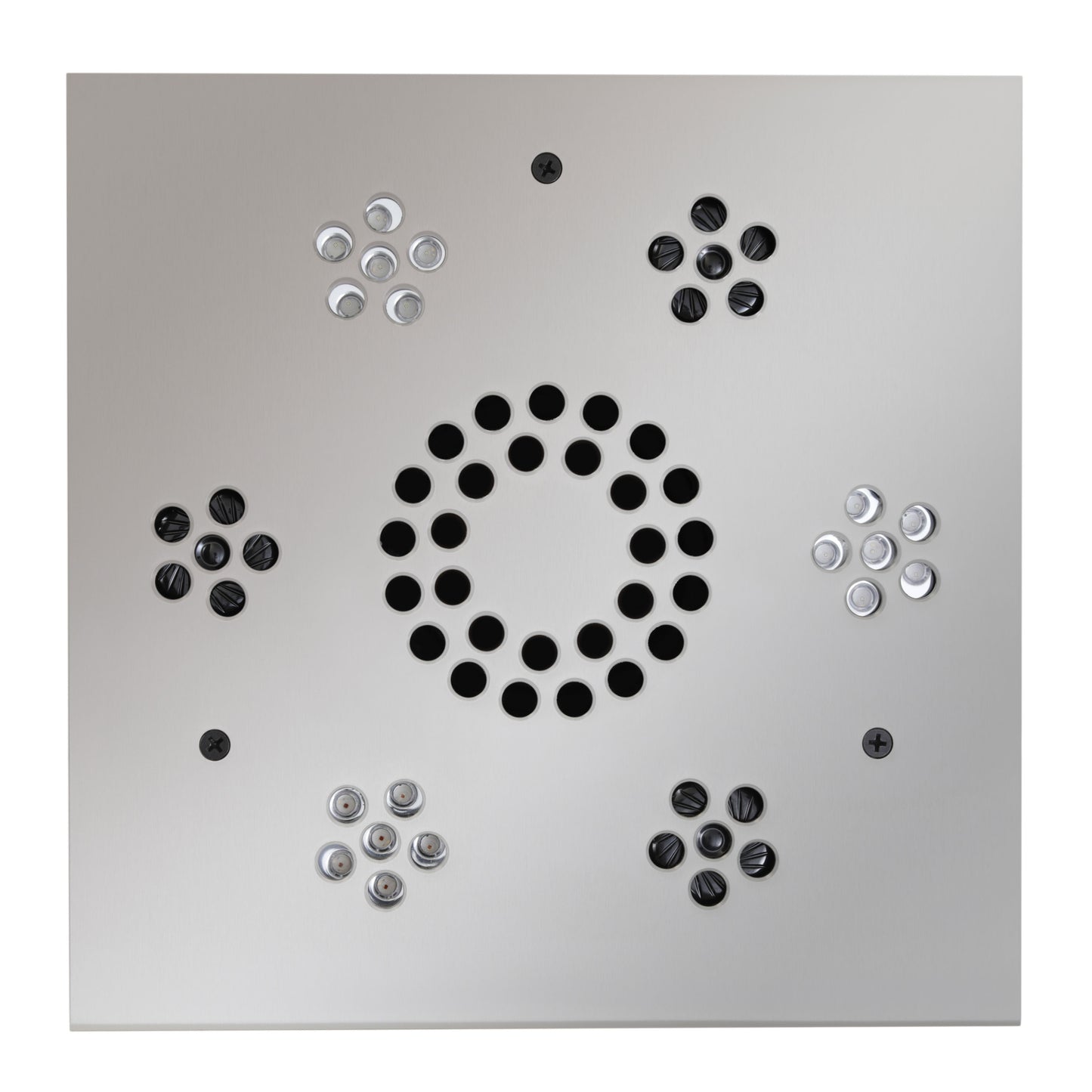 Thermasol SLSM - Serenity Light and Music System Modern - Polished Chrome