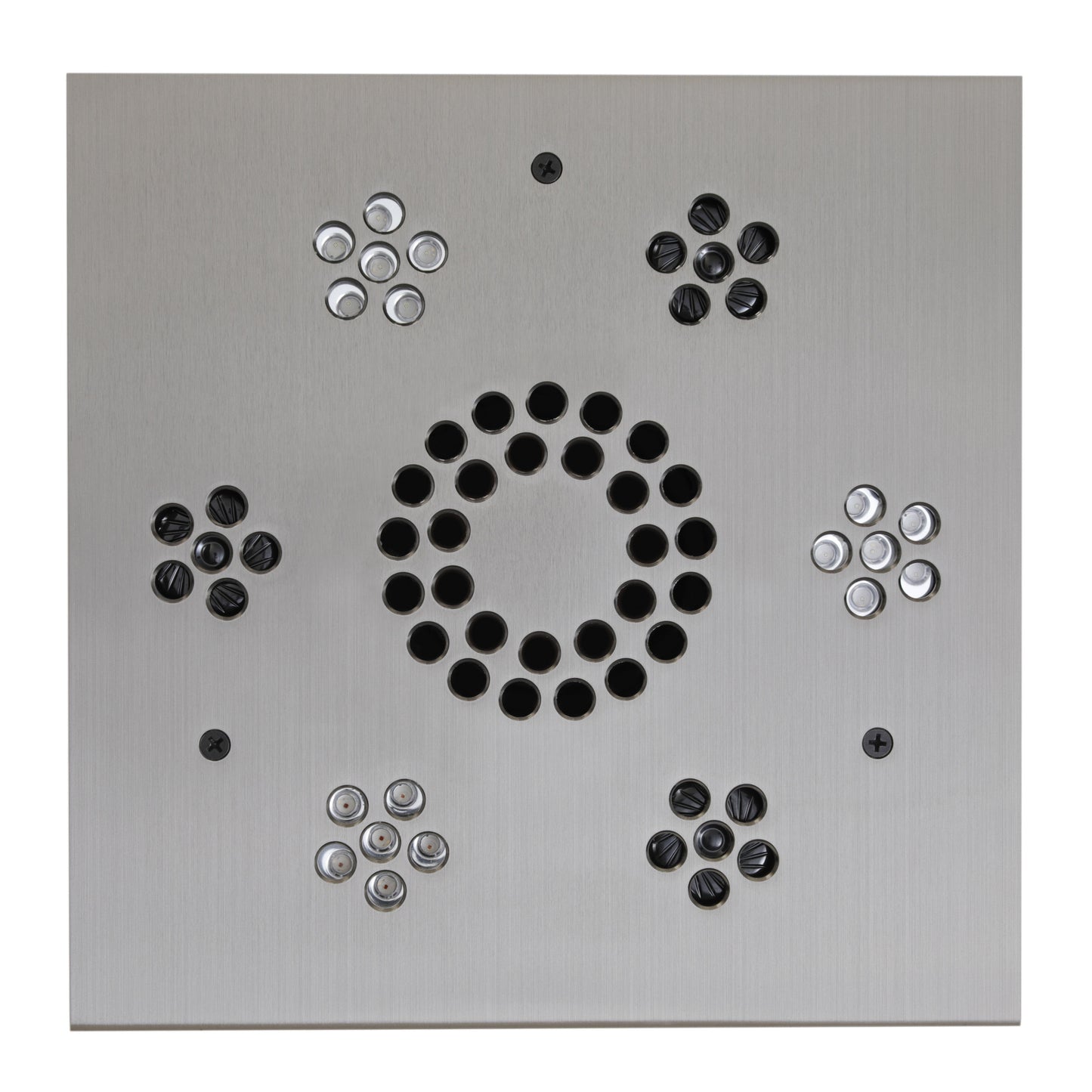 Thermasol SLSM - Serenity Light and Music System Modern - Polished Chrome