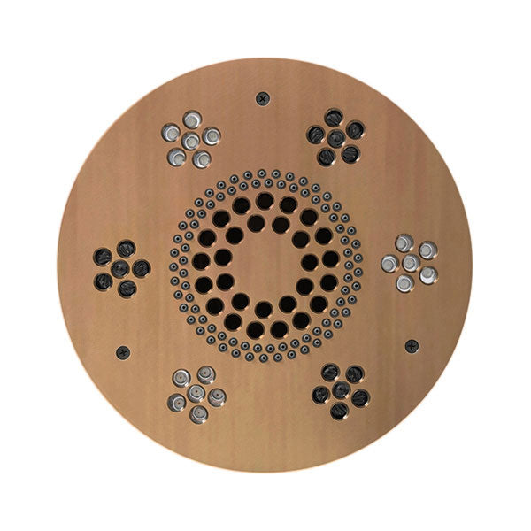 Thermasol SLSRRD Serenity Light Sound Rain System Round