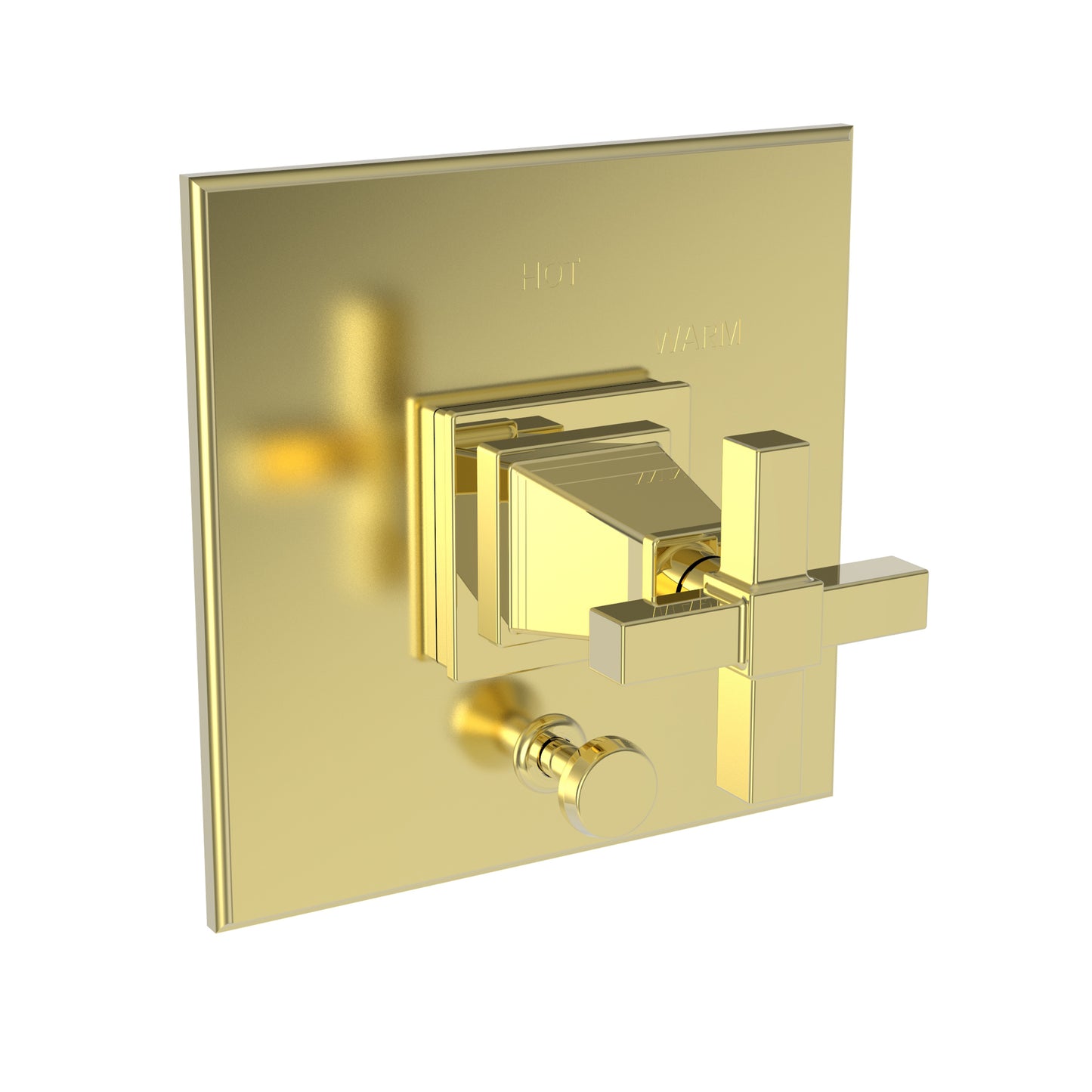 Newport Brass 5-3152BP Malvina Balanced Pressure Tub & Shower Diverter Plate with Handle - Parent