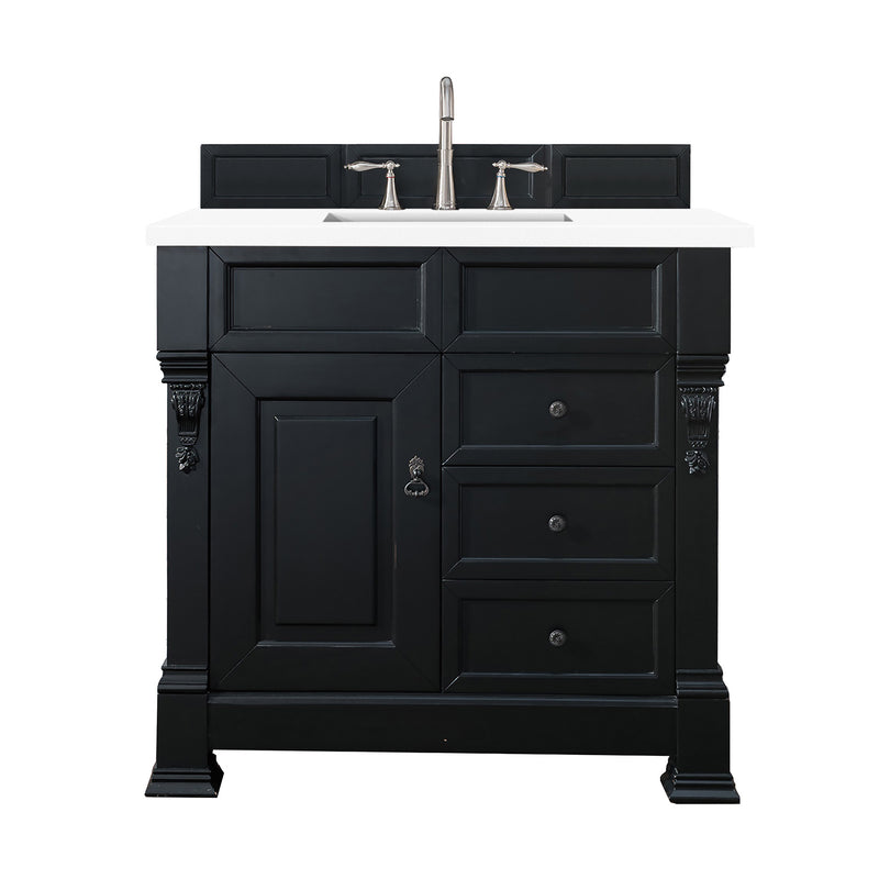 James Martin 147-114-55-3WZ Brookfield 36" Single Vanity With 3 CM Top